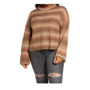 BP. Sweater Women’s Small Space Dye Bell Sleeve